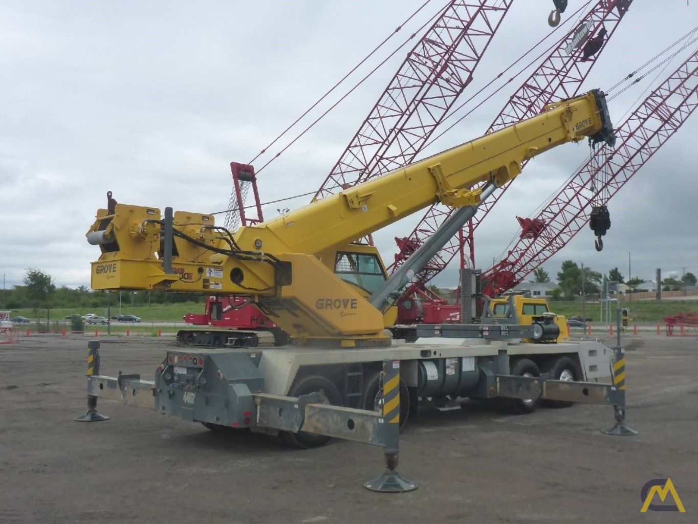 2013 Grove TMS800E 80-Ton Telescopic Truck Crane 3