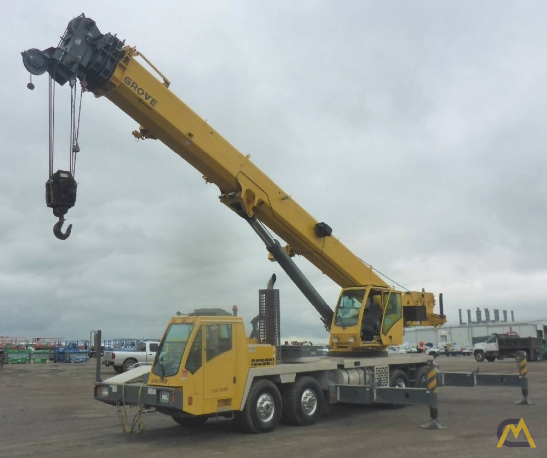 2013 Grove TMS800E 80-Ton Telescopic Truck Crane 0