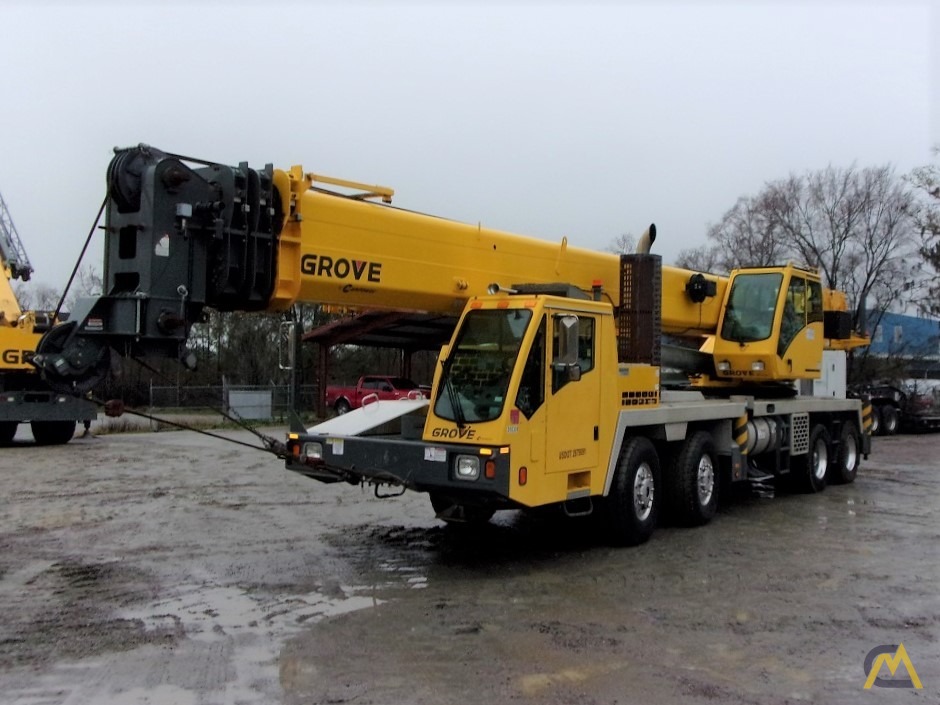 2013 Grove TMS800E 80-Ton Telescopic Truck Crane 4