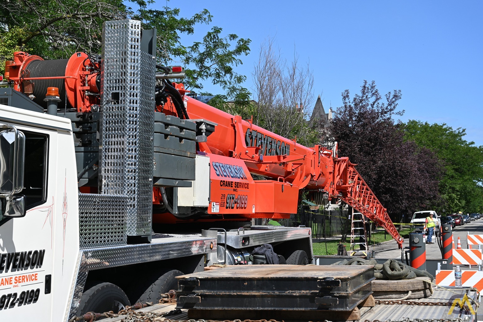 2013 Grove TMS9000E 110-Ton Hydraulic Truck Crane 7