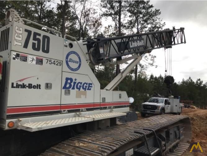 2013 Link-Belt TCC-750 75-Ton Telescopic Crawler Crane 41