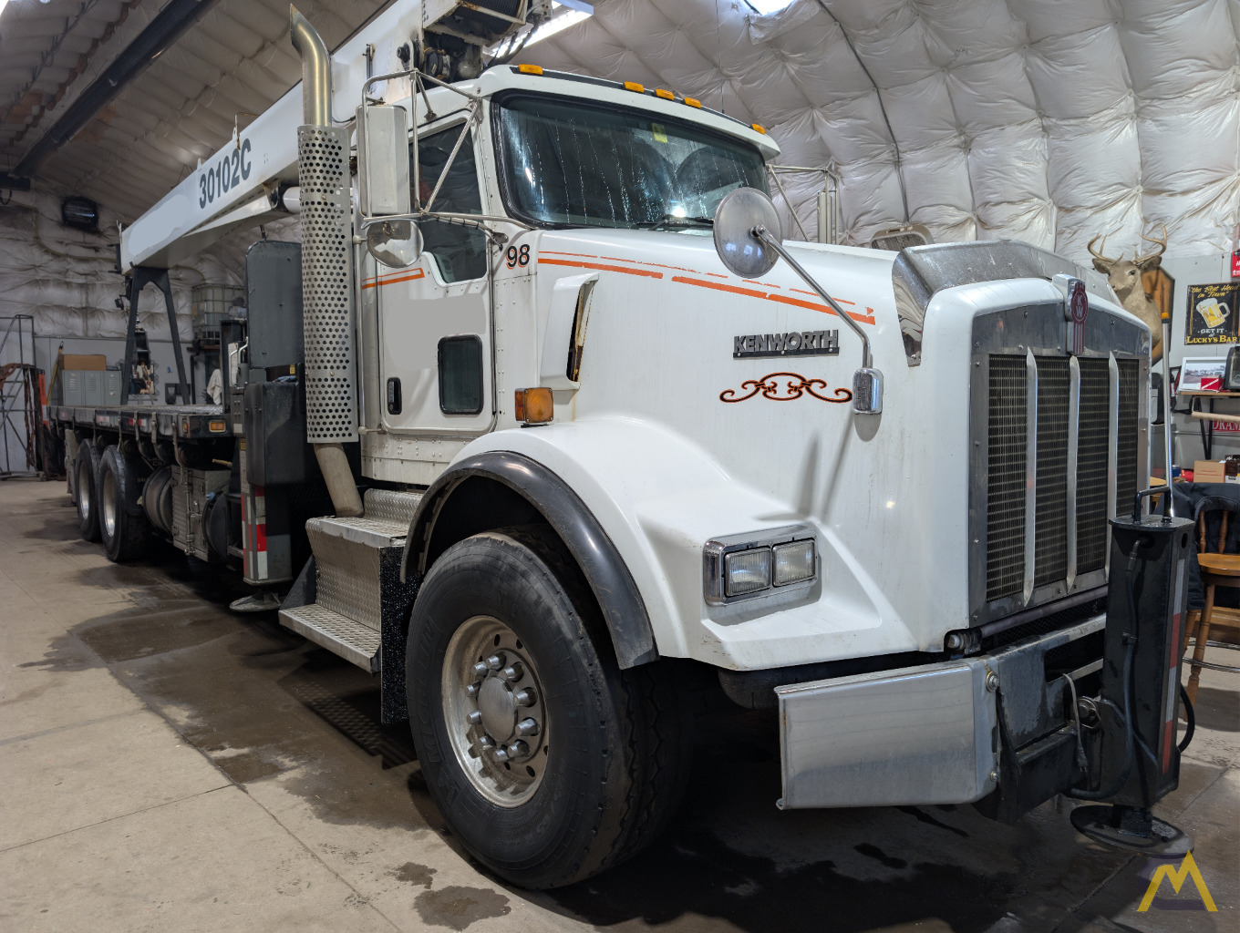 SOLD Manitex 30102C Boom Truck Crane on Kenworth 0