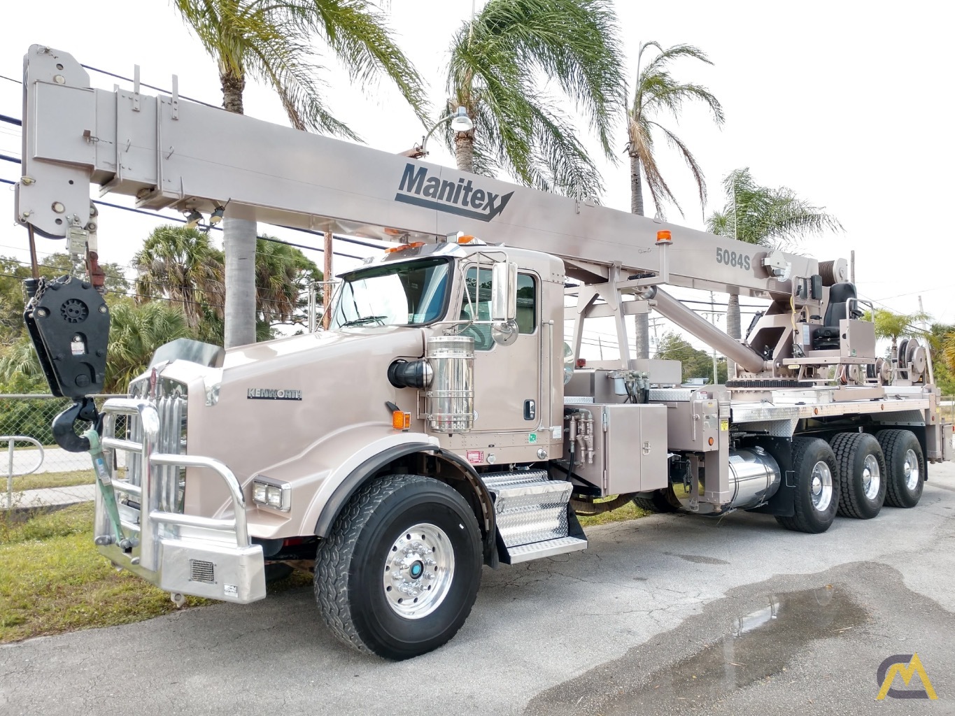 Manitex 5084S 50-ton Boom Truck Crane with LOW HOURS!! 0