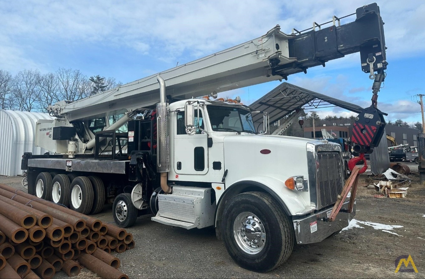 National NBT45 Model NBT45-127 Boom Truck Crane on Peterbilt 2