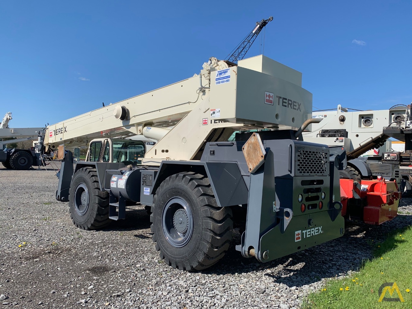 2013 Terex CD 225 25-Ton Down Cab Rough Terrain Crane -- Only 359 Hours 1