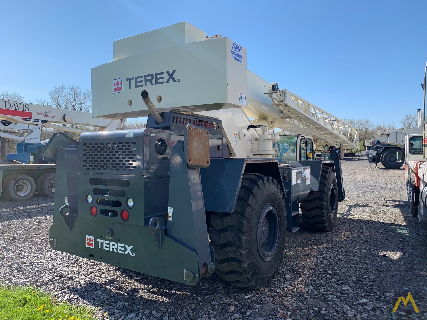 2013 Terex CD 225 25-Ton Down Cab Rough Terrain Crane -- Only 359 Hours 2