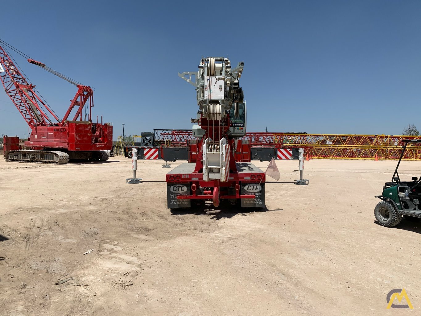 2013 Terex Demag AC 100-4L 120-Ton All Terrain Crane (Low Hours) 3