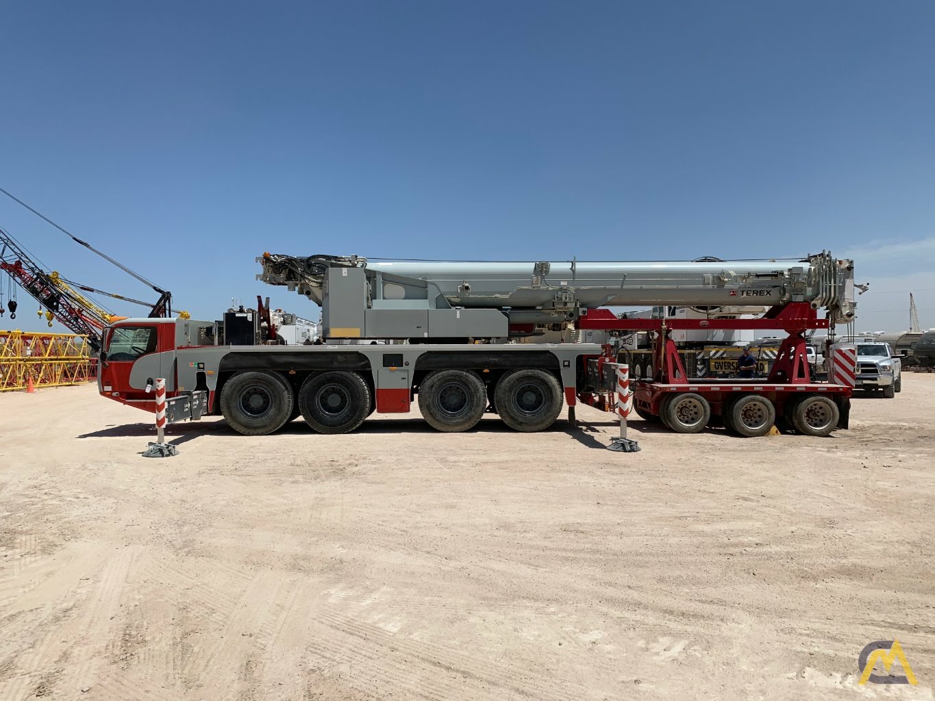 2013 Terex Demag AC 100-4L 120-Ton All Terrain Crane (Low Hours) 1