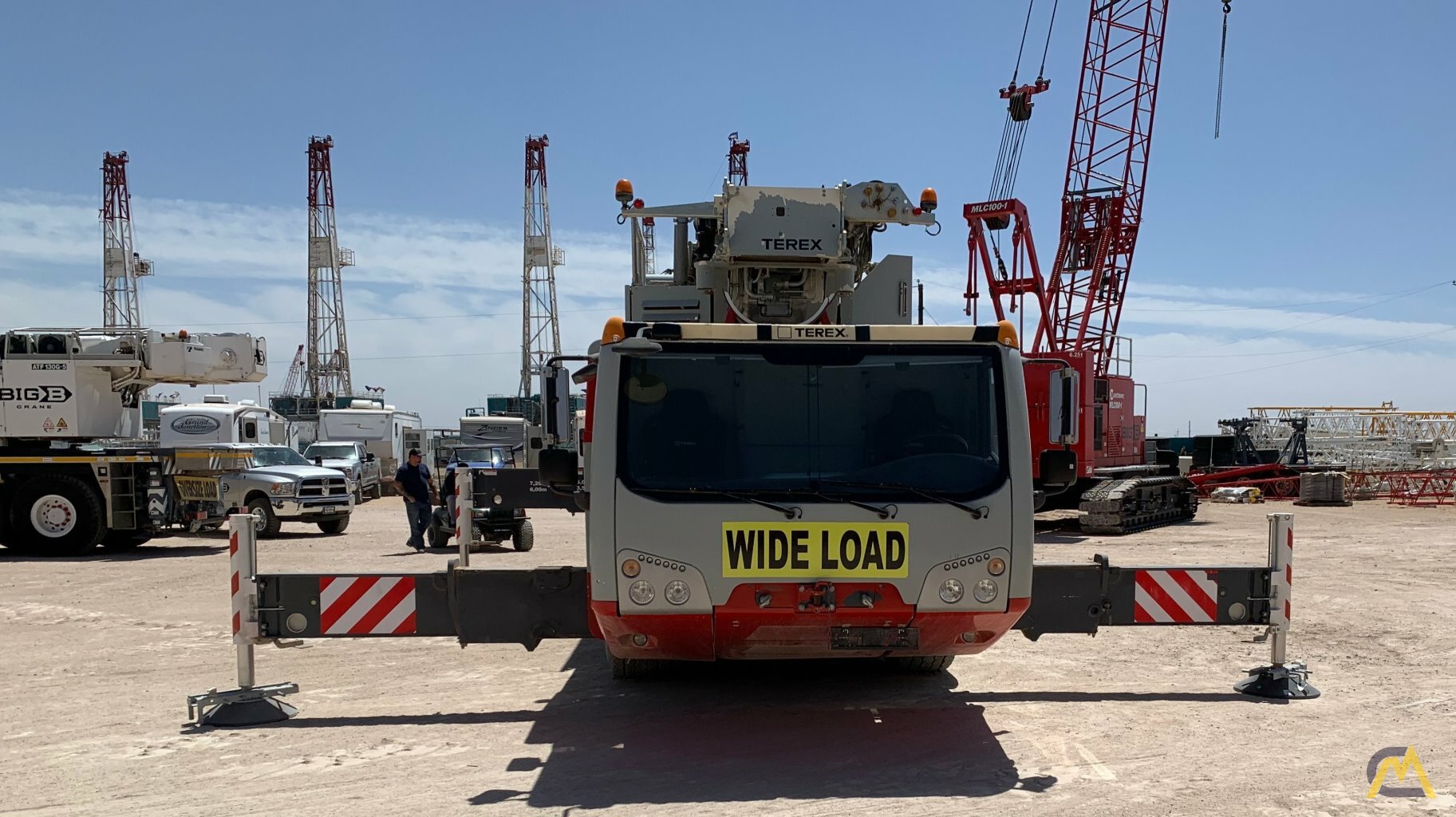 2013 Terex Demag AC 100-4L 120-Ton All Terrain Crane (Low Hours) 4