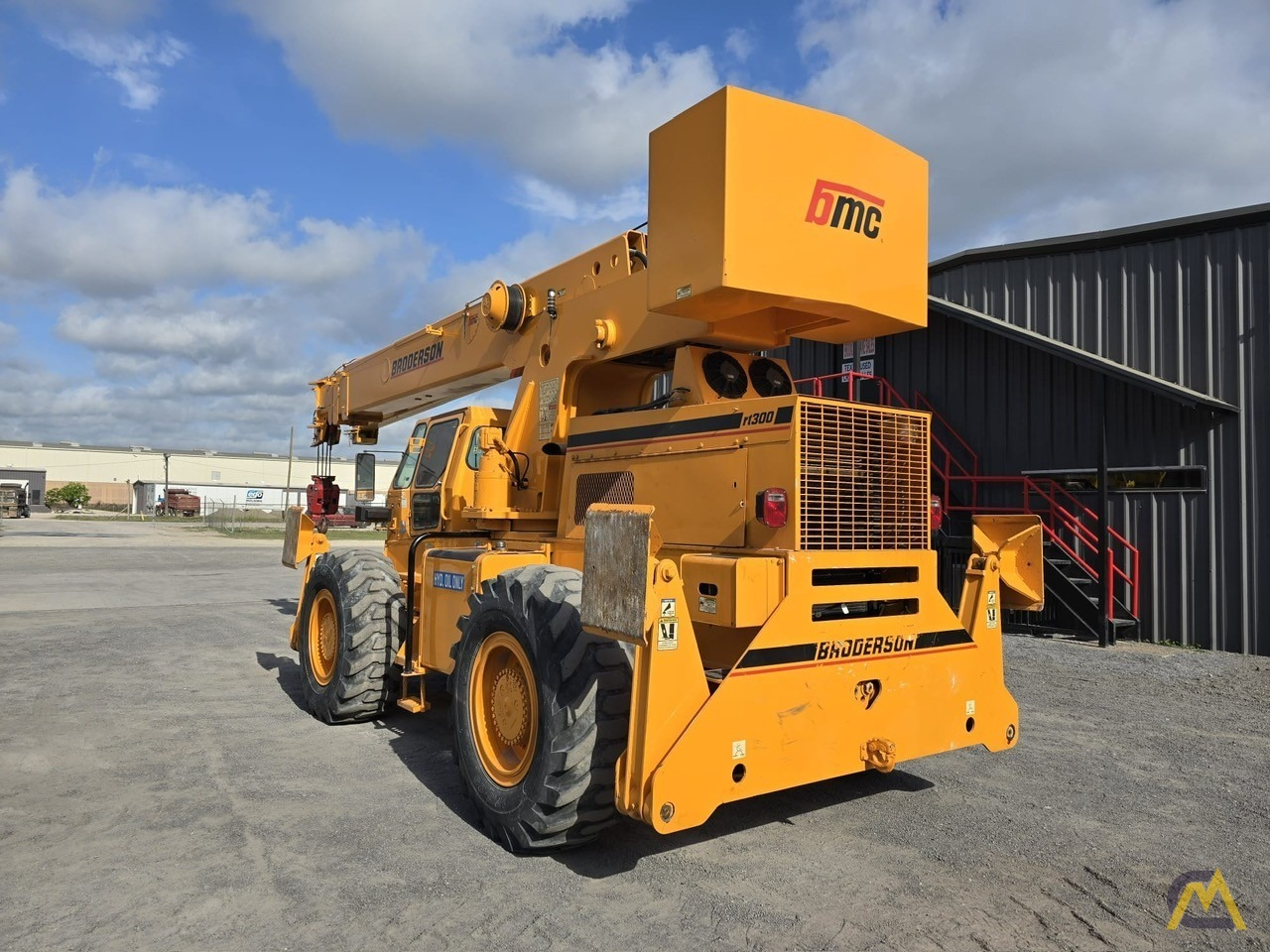 2014 Broderson RT300-2G Down Cab Rough Terrain Crane in Houston, TX 5