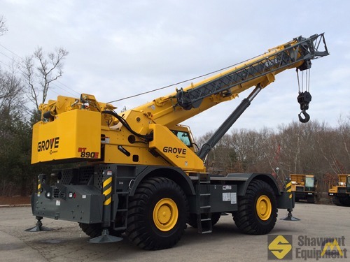 2014 Grove RT890E 90-Ton Rough Terrain Crane 1