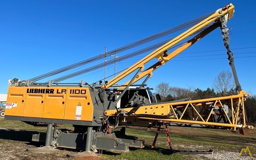 2014 Liebherr LR 1100 120-Ton (100 metric ton) Lattice Boom Crawler Crane
