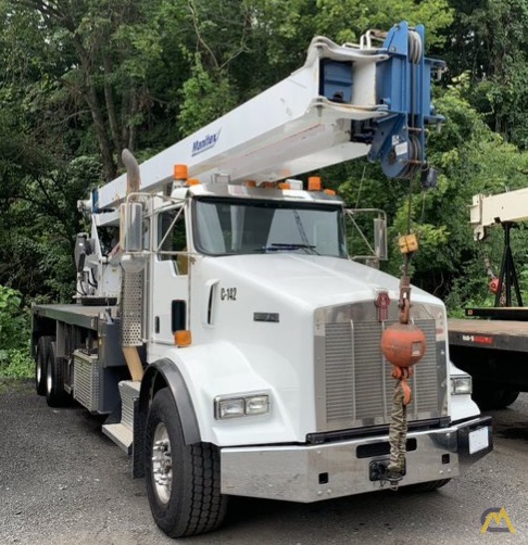 2014 Manitex 30112S 30-Ton Boom Truck Crane 0
