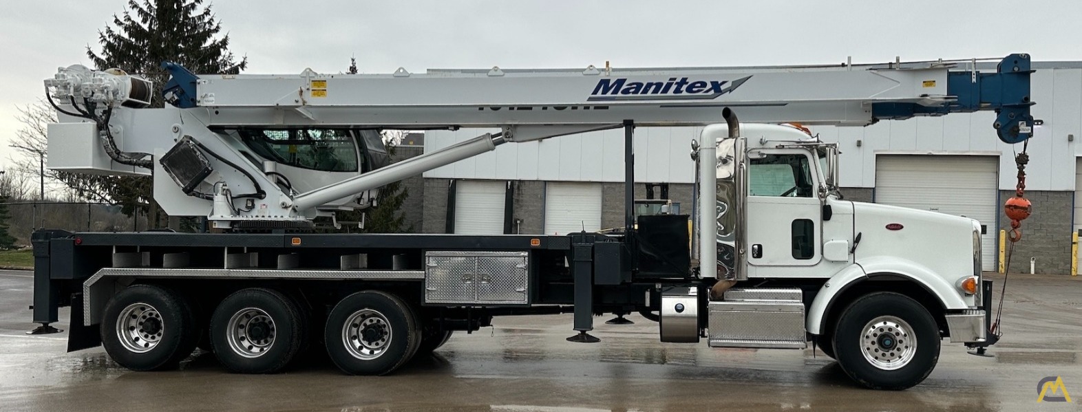 Manitex 40124SHL Boom Truck Crane on Peterbilt 365 1