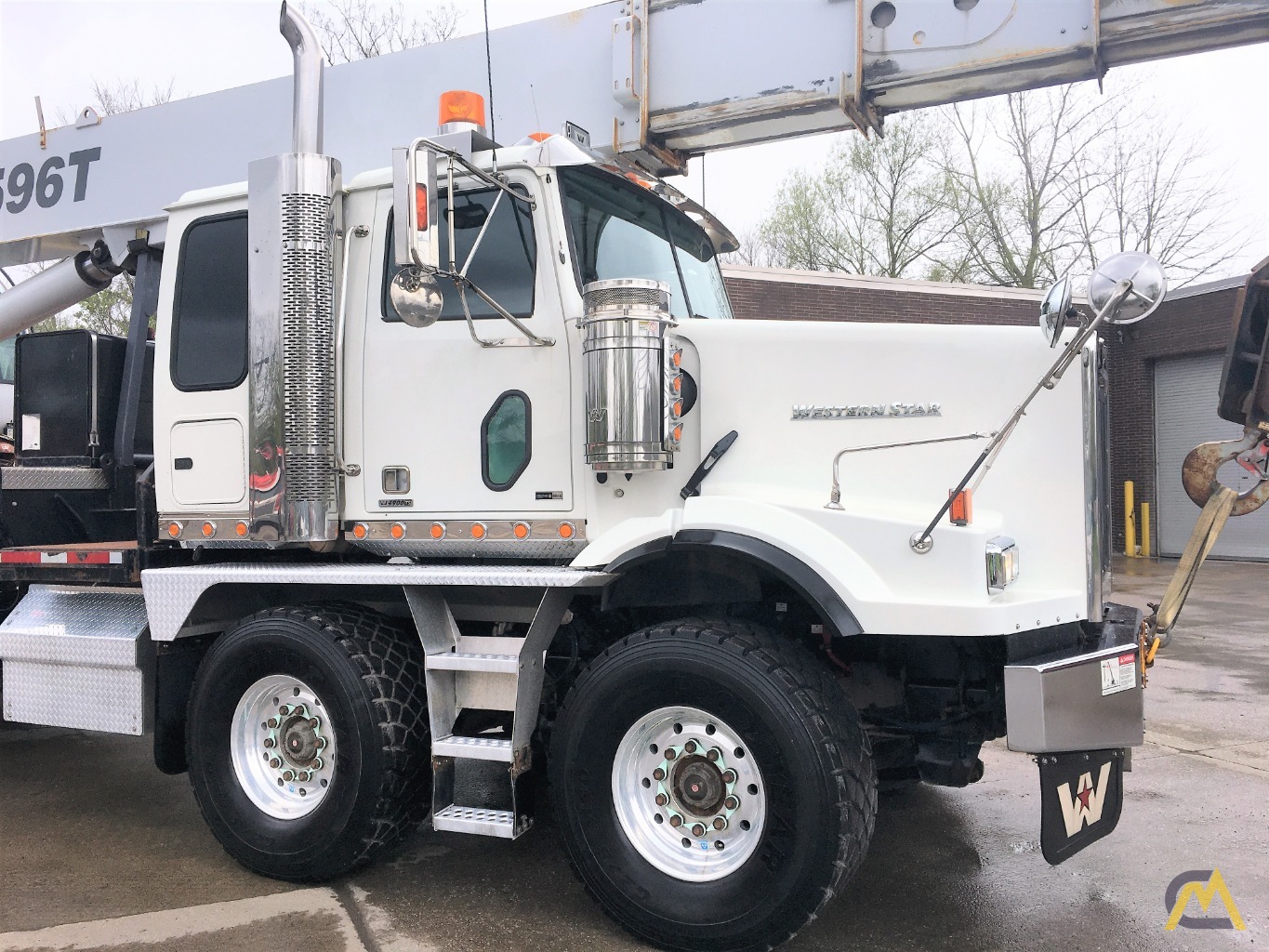 2014 Manitex 4596T 45-Ton Boom Truck Crane 9