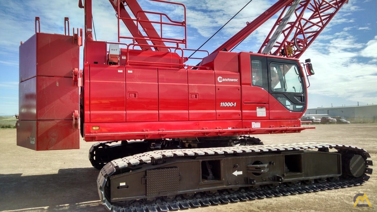Manitowoc 11000-1 110-Ton Lattice Boom Crawler Crane 0
