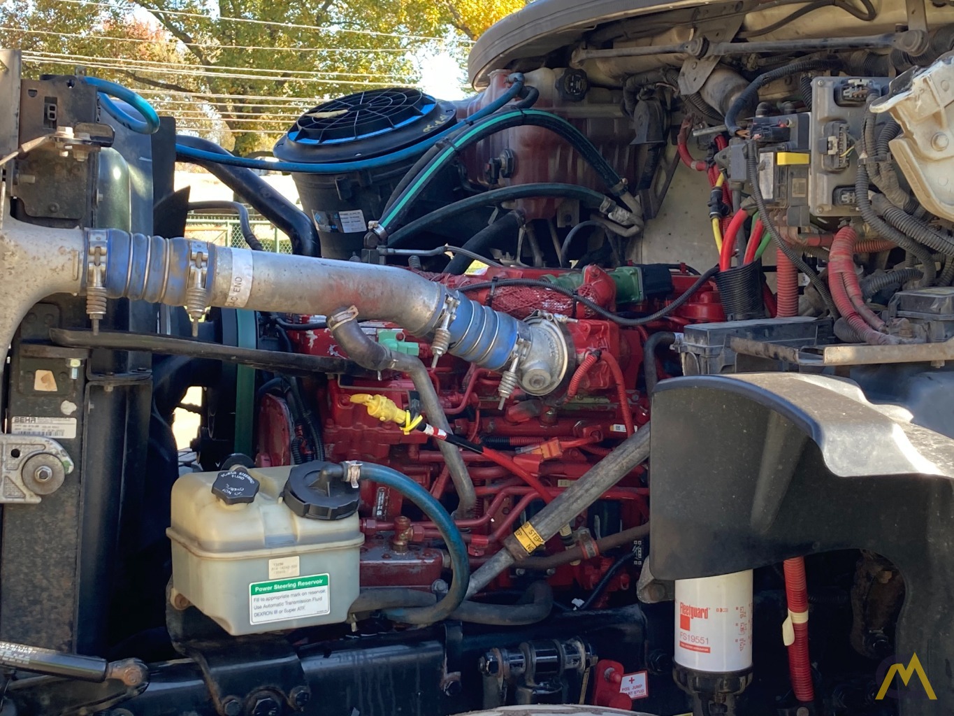2014 National 8100D 23-Ton Boom Truck Crane 9