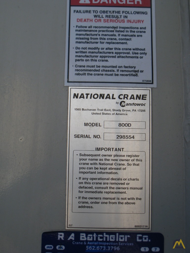 2014 National-Peterbilt 851D 23-Ton Boom Truck, CranesList ID: 661 31