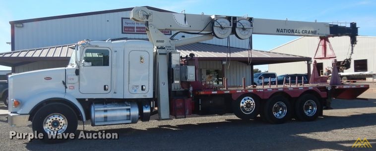 National Series 800D Model 890D Boom Truck on 2014 Peterbilt 365 2