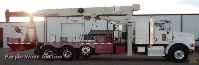 CLOSING @ 10 AM CST National 800D Boom Truck on 2014 Peterbilt 365 3