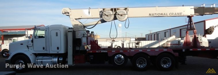 CLOSING @ 10 AM CST National 800D Boom Truck on 2014 Peterbilt 365 1