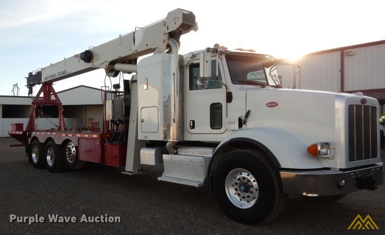 CLOSING @ 10 AM CST National 800D Boom Truck on 2014 Peterbilt 365 5