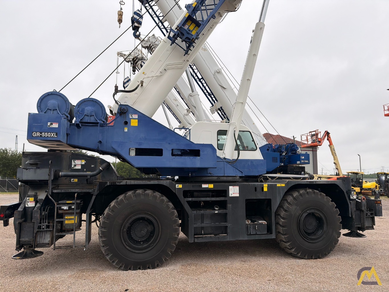SOLD 2014 Tadano GR-550XL-2 Rough Terrain Crane 2