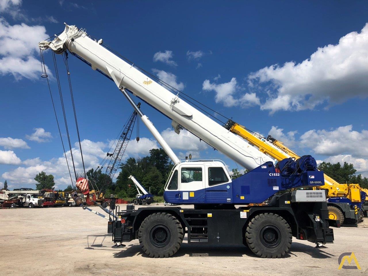 2014 Tadano GR-550XL 55-Ton Rough Terrain Crane 1