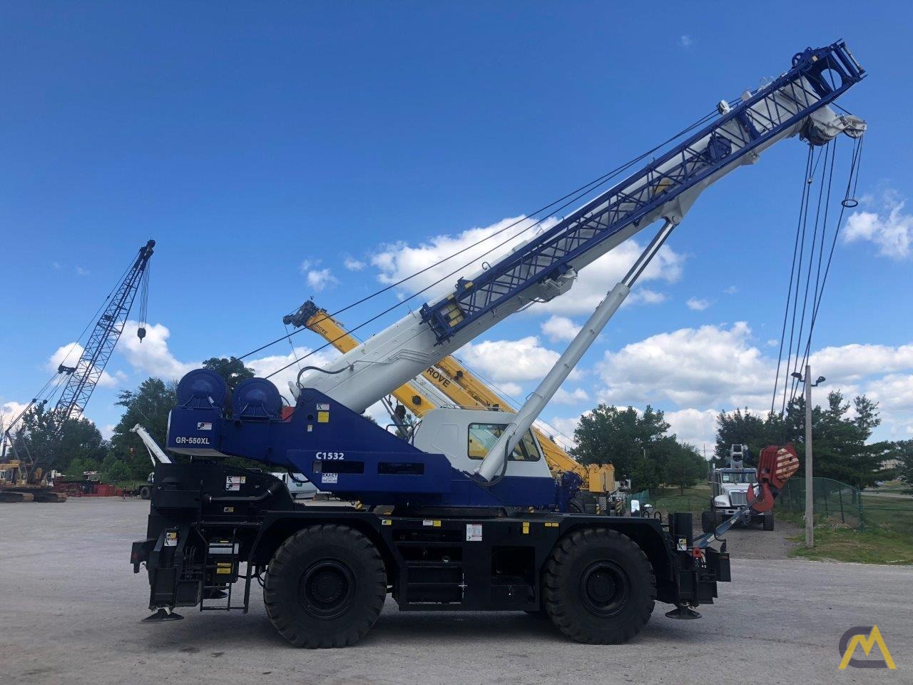 2014 Tadano GR-550XL 55-Ton Rough Terrain Crane 3