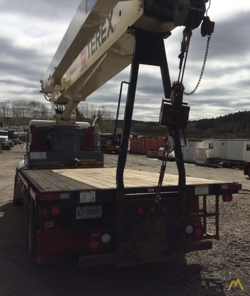 SOLD TEREX BT 4792 Boom Truck Crane on Peterbilt 3