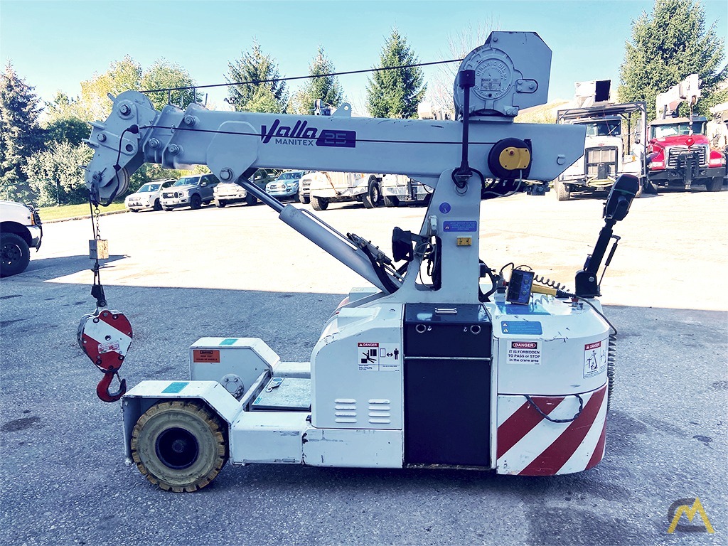 2014 Valla Manitex 25 E 2.75-Ton Electric Pick & Carry Crane 4