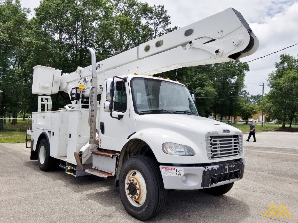 Veralift VO-455-MHI 60' Articulating Telescopic Boom Bucket Truck on Freightliner M2 106 4x4 6