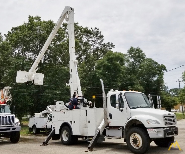 Veralift VO-455-MHI 60' Articulating Telescopic Boom Bucket Truck on Freightliner M2 106 4x4 2