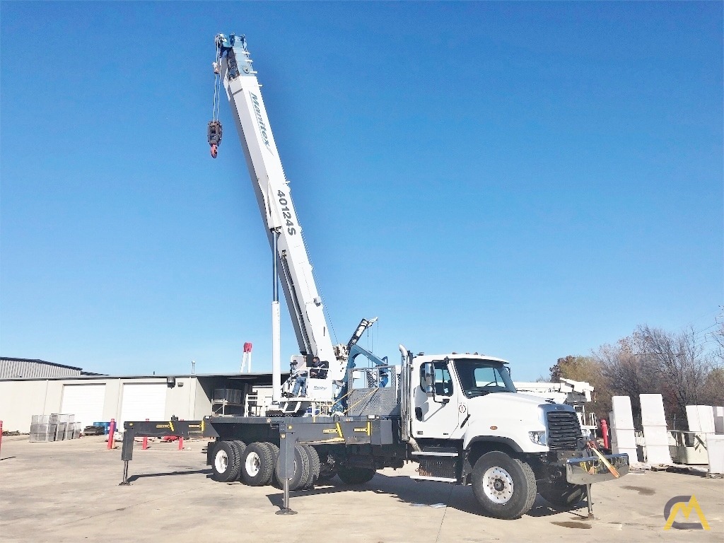 2015 Manitex 40124S Crane Mounted on Freightliner 114SD Truck 14