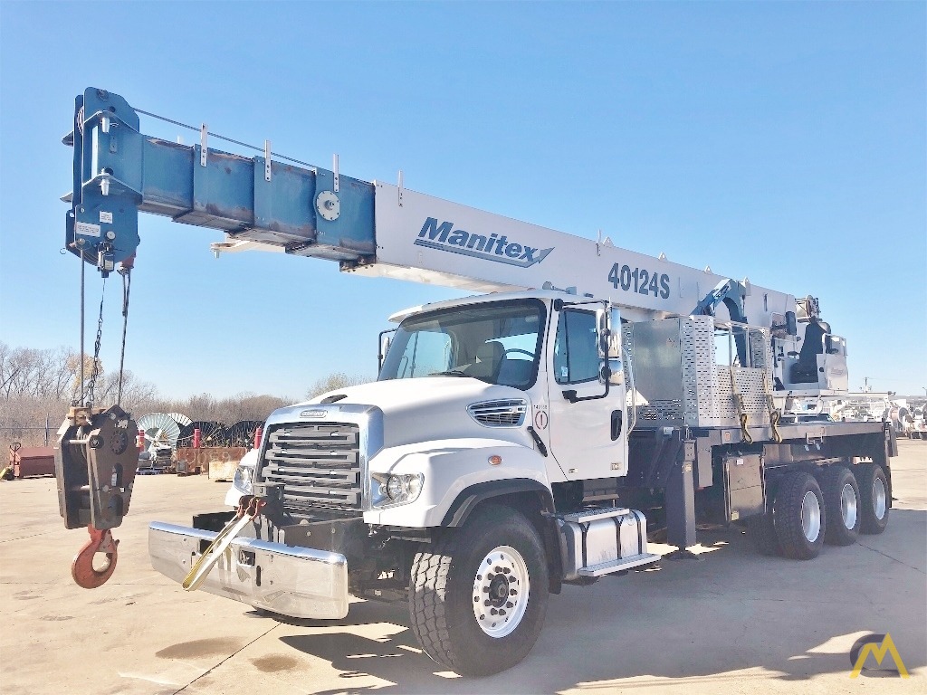 2015 Manitex 40124S Crane Mounted on Freightliner 114SD Truck 5
