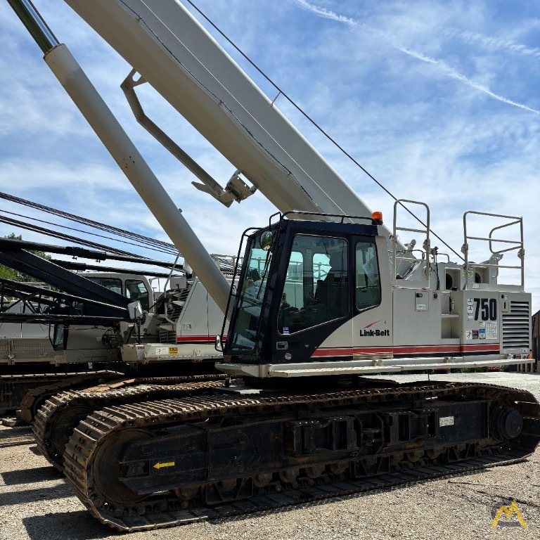 (2) 2015 Link-Belt TCC-750 75t Telescopic Boom Crawler Cranes 4