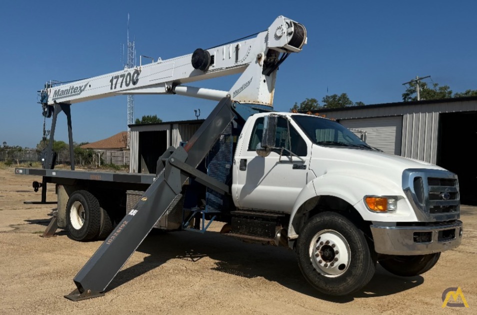 2015 Manitex 1770C Boom Truck Crane on Ford F750