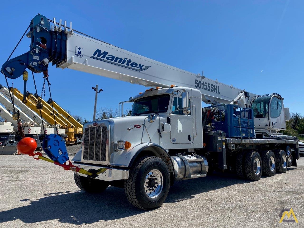 2015 Manitex 50155SHL 50-Ton Boom Truck Crane 0