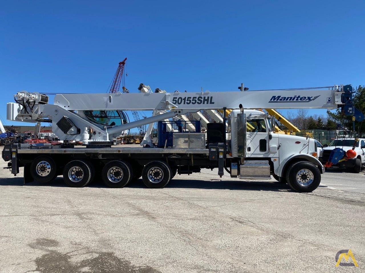 2015 Manitex 50155SHL 50-Ton Boom Truck Crane 4