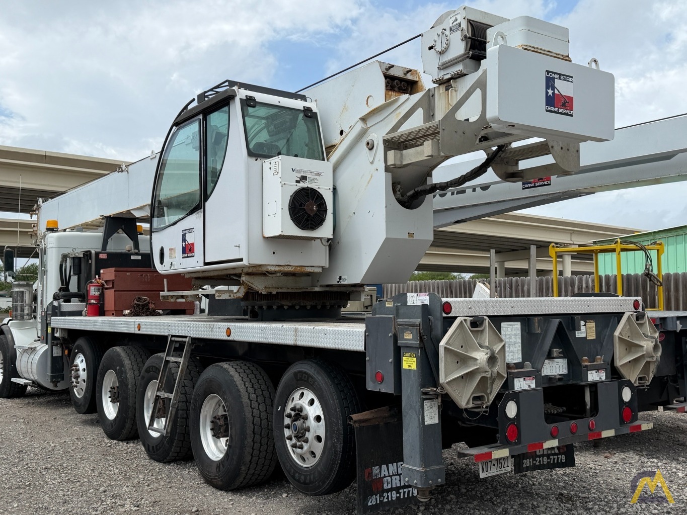 2015 Manitex 50155S Boom Truck Crane on Kenworth 3