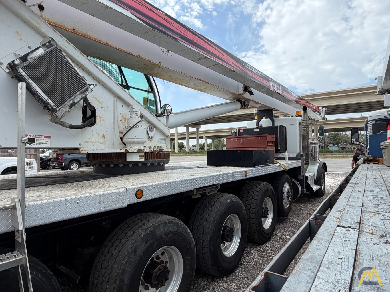 2015 Manitex 50155S Boom Truck Crane on Kenworth 7