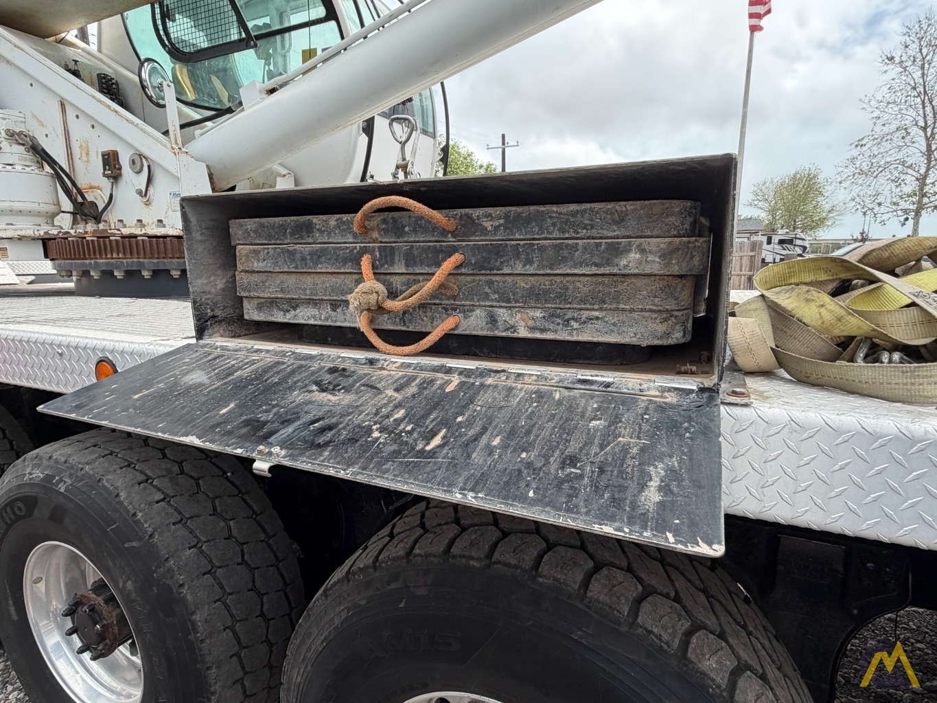 2015 Manitex 50155S Boom Truck Crane on Kenworth 28