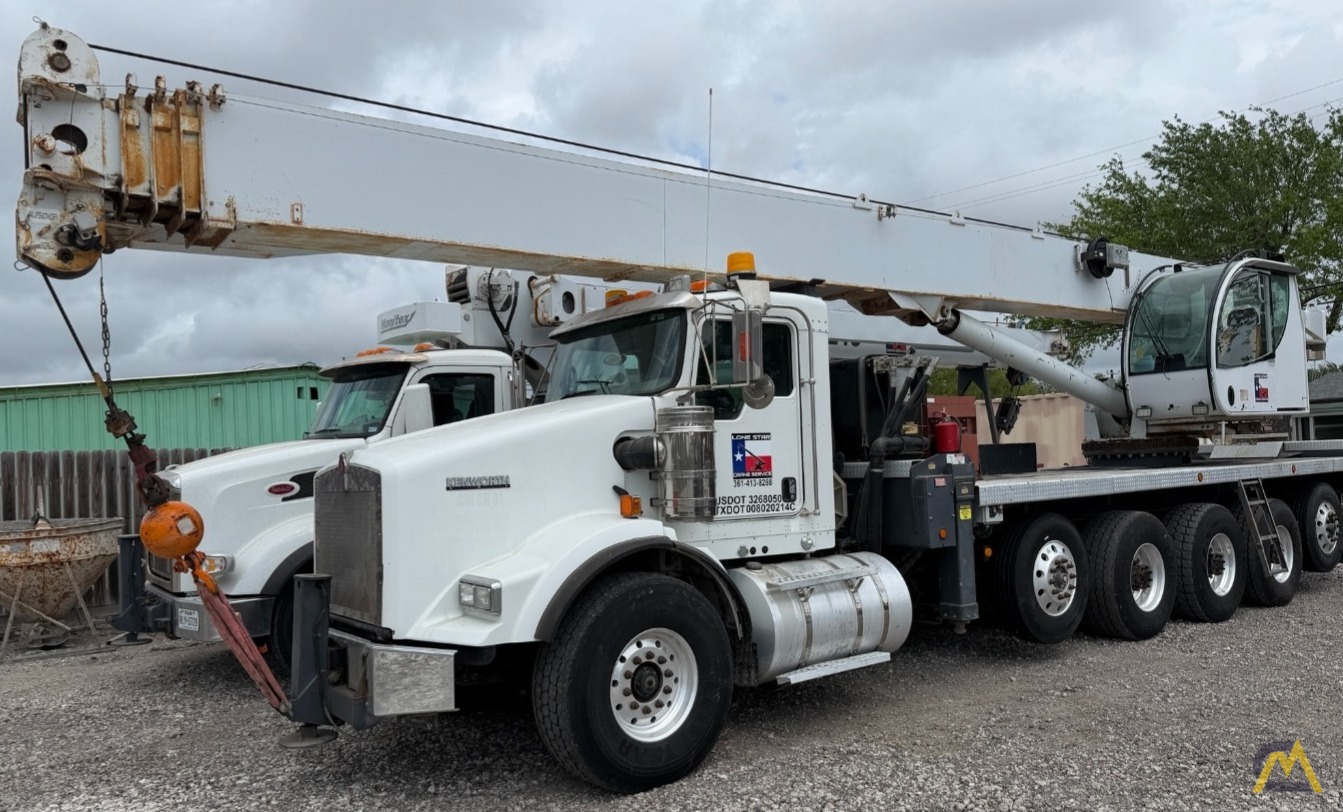 2015 Manitex 50155S Boom Truck Crane on Kenworth 0