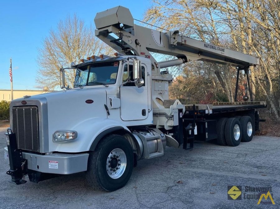 2014 National Series NBT30H / NBT30H100 30-Ton Boom Truck Crane on Peterbilt 365 1