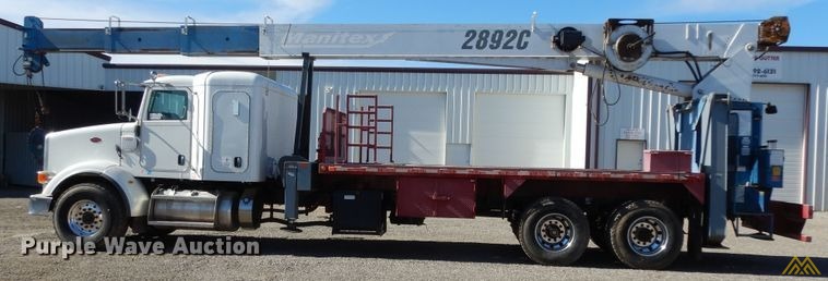 Manitex 2892C Boom Truck on 2015 Peterbilt 365 5