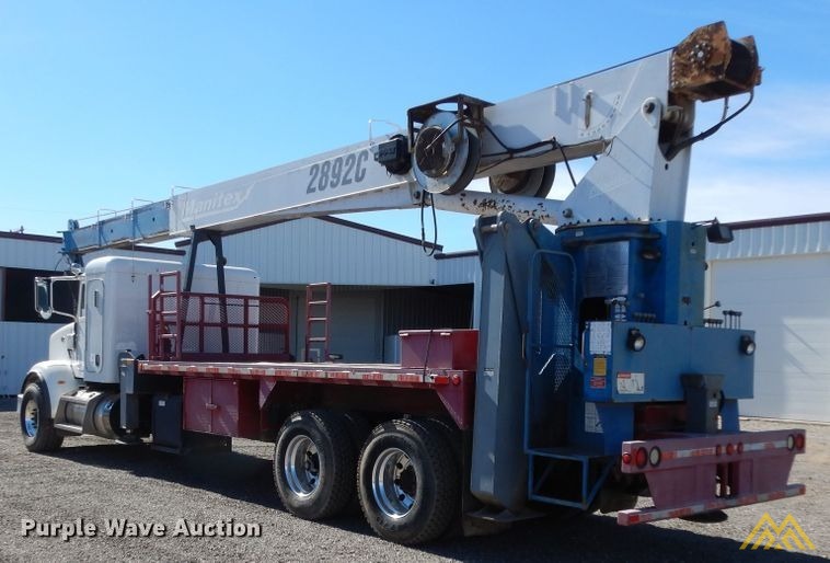 Manitex 2892C Boom Truck on 2015 Peterbilt 365 6