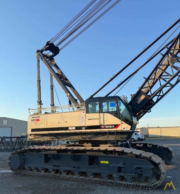 SOLD Super Clean 2015 Terex (American) HC 165 Lattice Boom Crawler Crane 0