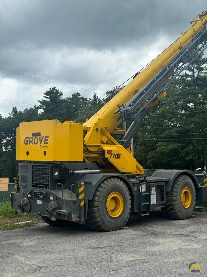 2016 Grove RT770E Rough Terrain Crane 5