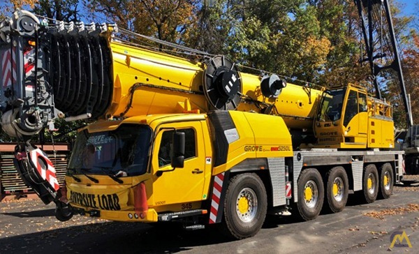 2016 Grove GMK5250L 300-Ton All Terrain Crane 0