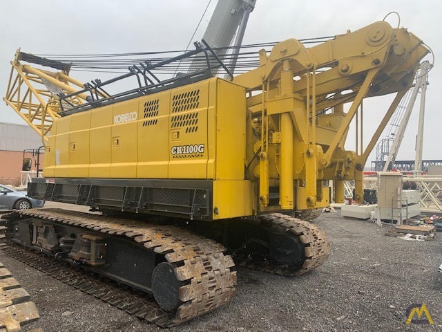 2015 Kobelco CK1100G 110 US Ton Lattice Boom Crawler Crane 5